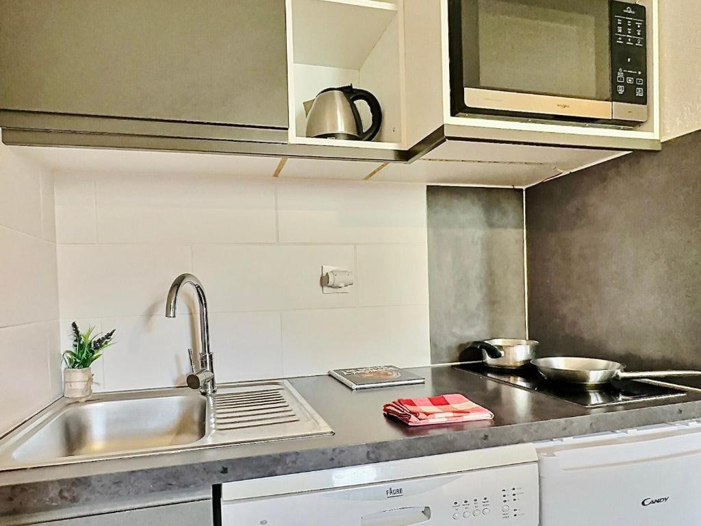 Studio 4 pers à Tignes, balcon sud, animaux admis - FR-1-411-391 - 5
