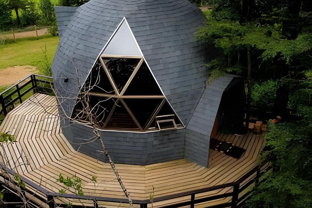 Hermoso domo en altura entre el bosque nativo + tinaja privada - 1