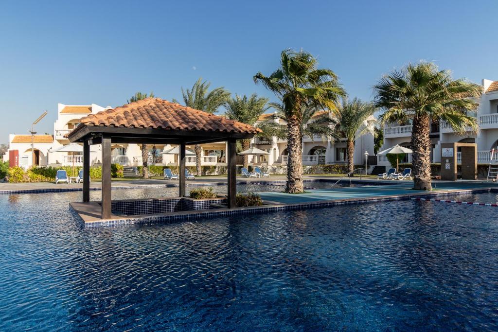 Swimming pool, Barracuda Beach Resort in Umm Al Quwain
