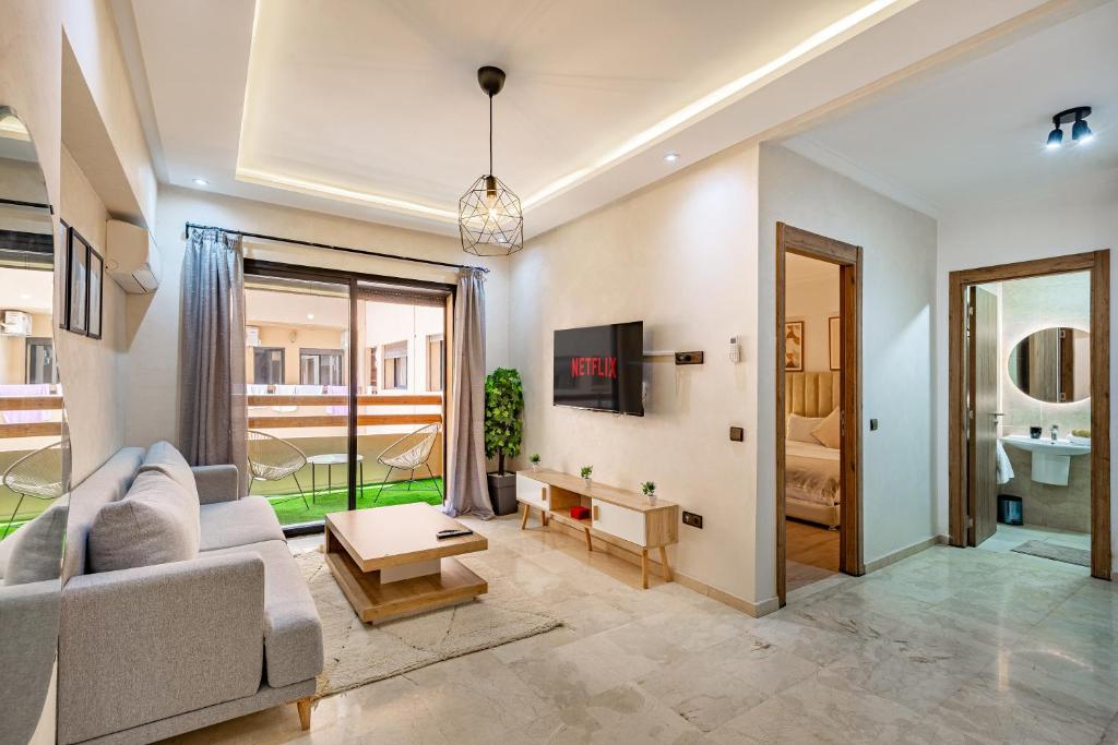 Jolie & Luxueux Appart a Gueliz - 100% Équipé, Marakéš