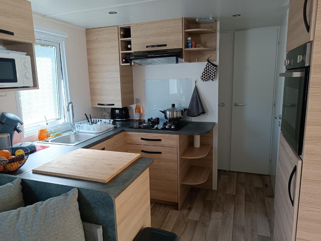 Mobil-home tout confort camping Mar Estang à Canet en roussillon - 3