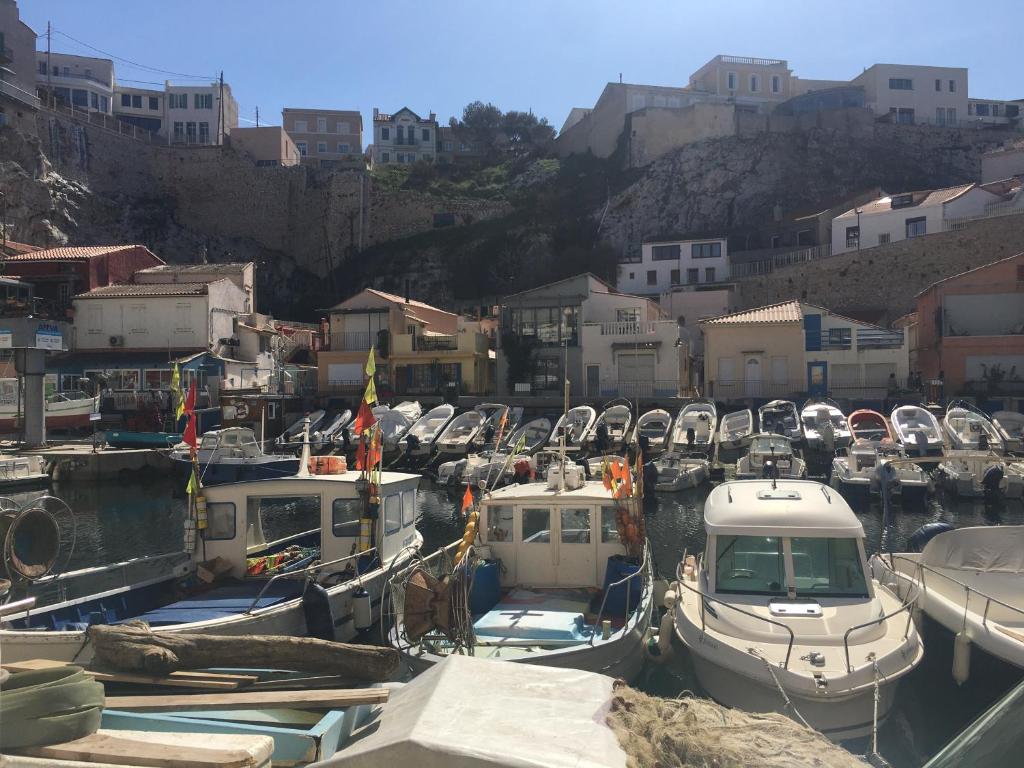 vue de rêve au vallon des auffes, 13007 marseille, Marseille