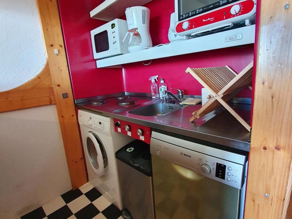 Studio cabine rénové 30m², Les Arcs 2000, capacité 4 personnes, balcon - 4