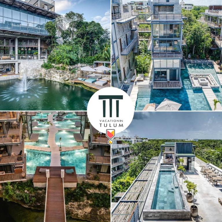 Waterworld 2BR on Cenote Pools and Gym Beach Club - 1