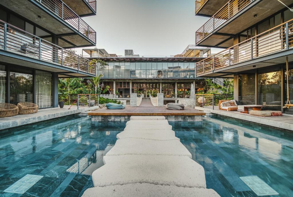 Waterworld 2BR on Cenote Pools and Gym Beach Club - 5
