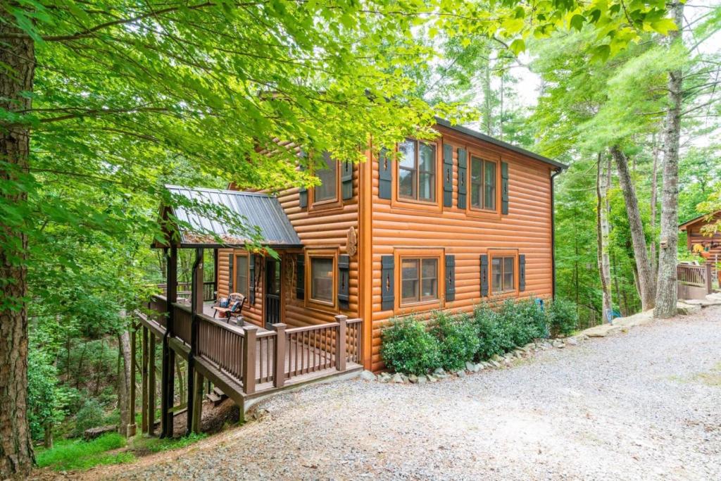 Hibernation Station - Hot Tub, Fireplace, Serene Forest Views - Cherry Log, GA, Blue Ridge