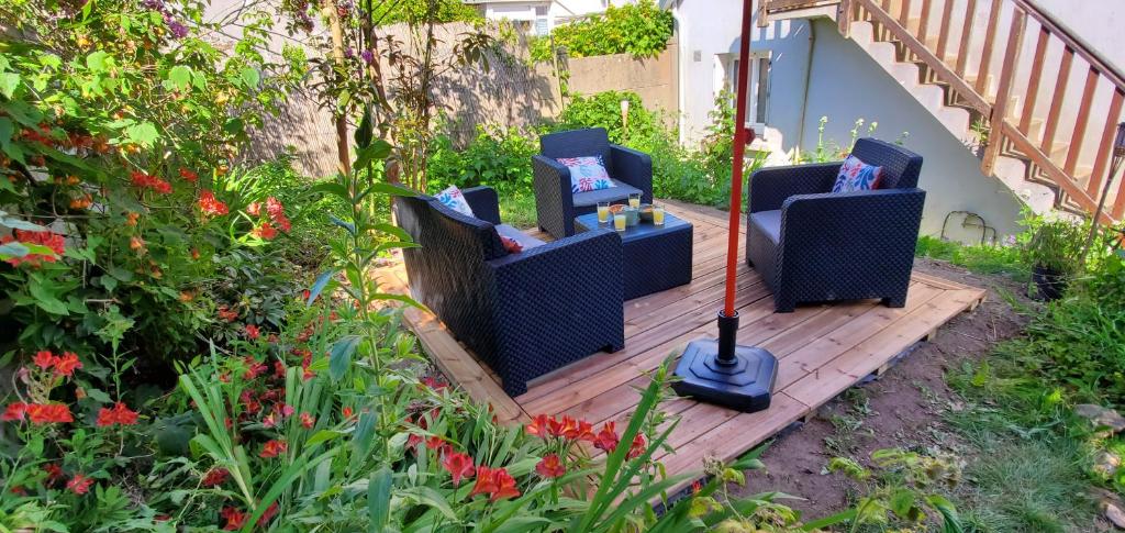 Le Transat, à 5 min de la superbe plage du Cap-Coz à Fouesnant, proche des commerces, Fouesnant