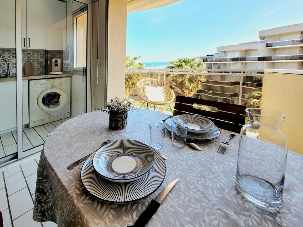Canet-en-Roussillon - Studio moderne pour 4 pers - Clim - Proche mer et commodités - FR-1-794-104 - 2