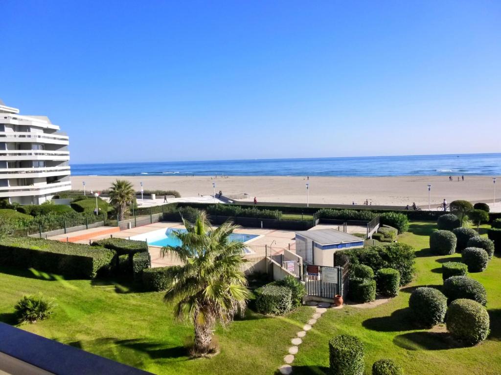 Canet-en-Roussillon - 6 pers - T3 - Plage directe, PKG, Piscine, Wifi - FR-1-794-128, Canet-en-Roussillon