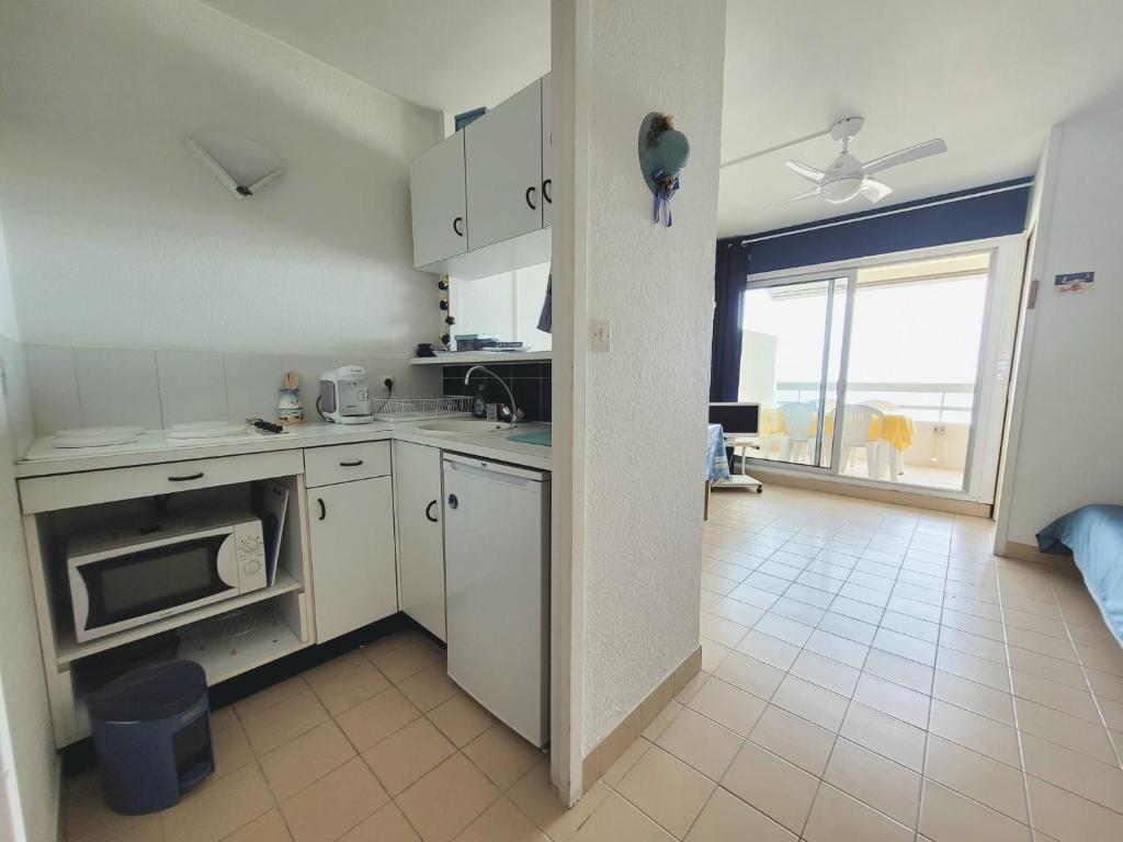 Canet-en-Roussillon - Studio cabine 4/5 pers - bord de mer avec parking - FR-1-794-144 - 4