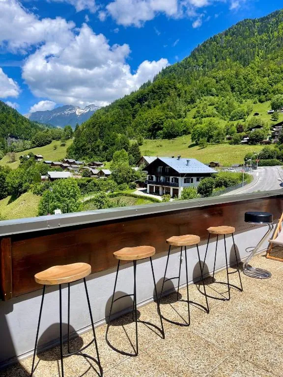 Hôtel Le MontBlanc Flumet，位于弗吕梅的酒店