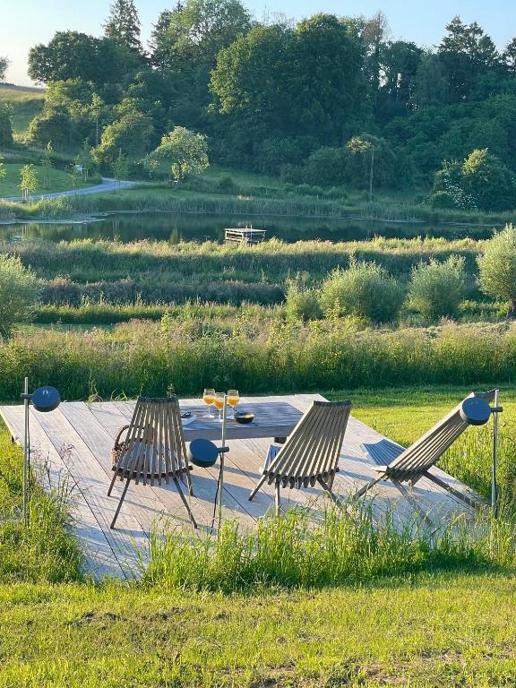 10 étangs, nature et architecture, 6-8p, Florennes