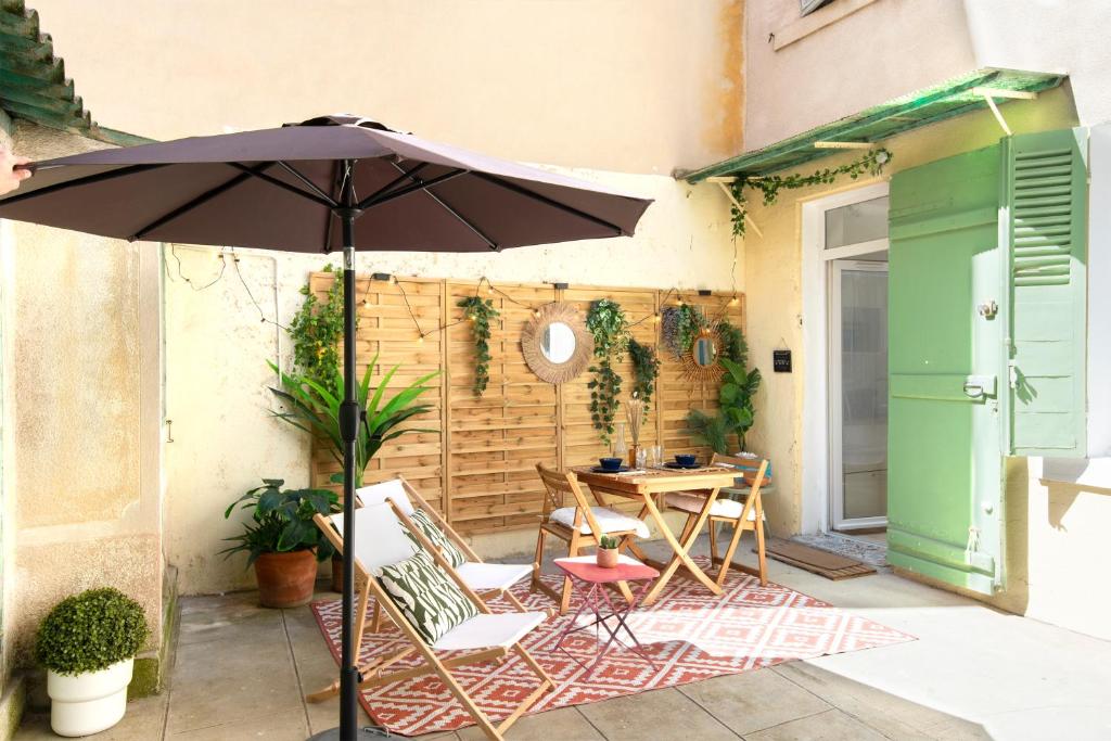 Paradis d'amour avec terrasse - 1