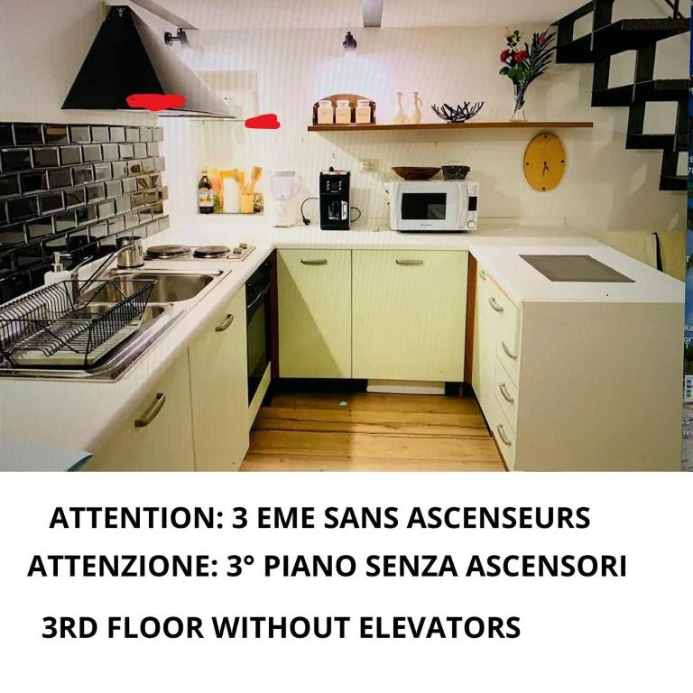 STUDIO LOFT in the CENTER SANREMO FOR 3 PEOPLE - 3