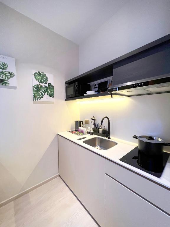 Kitchen, Habyt Studios at Novena  in Singapore