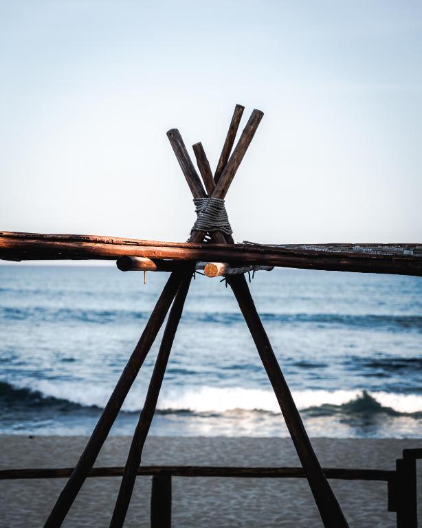 RUSTICO LOUNGE-Tipi With AC in front of the beach, San José del Cabo