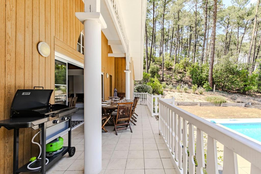 villa piscine 4ch dans la pinede a 4min de l ocean AG1 - 5