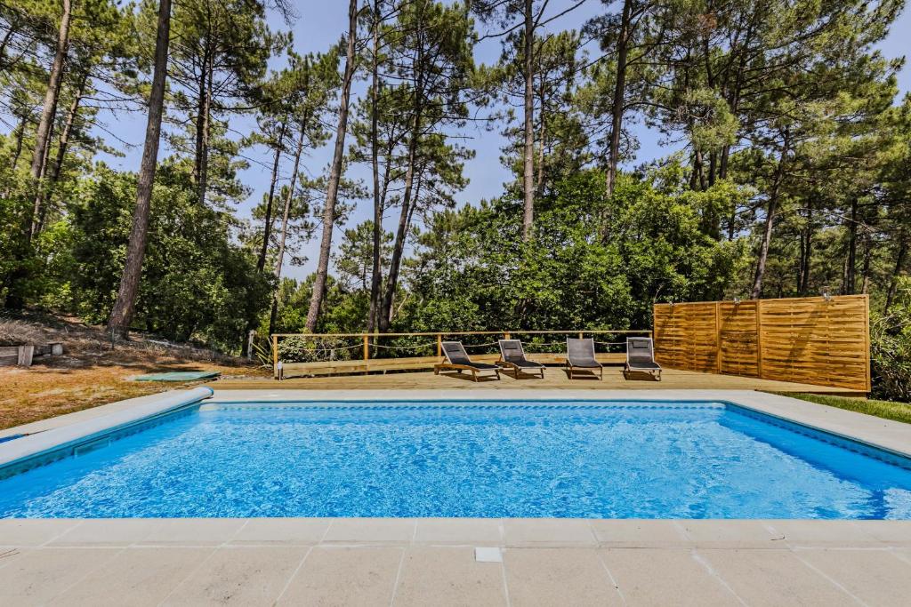 villa piscine 4ch dans la pinede a 4min de l ocean AG1 - 3