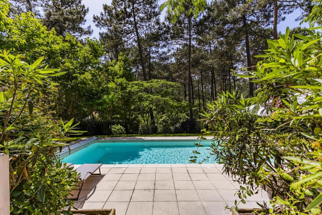 Villa familiale avec piscine dans la pinède à 4min de l'océan-AG13 - 5