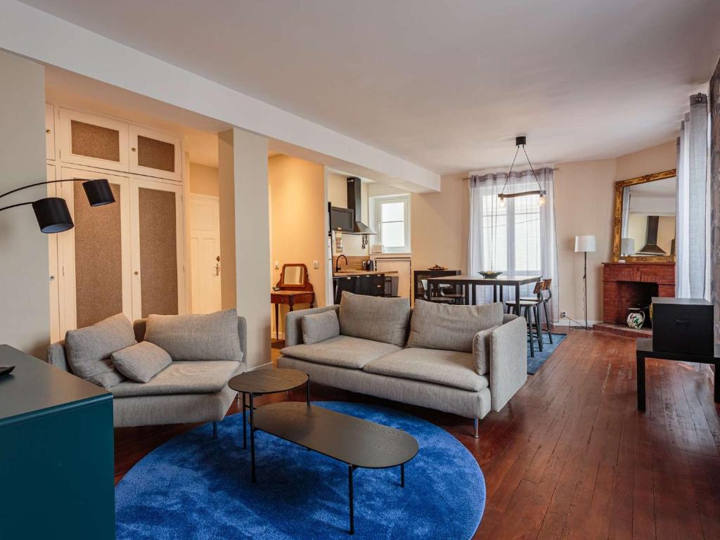 Bel appartement moderne à 2 pas de la plage et rue piétonne, centre-ville, calme, WIFI inclus - FR-1-4-692 - 1