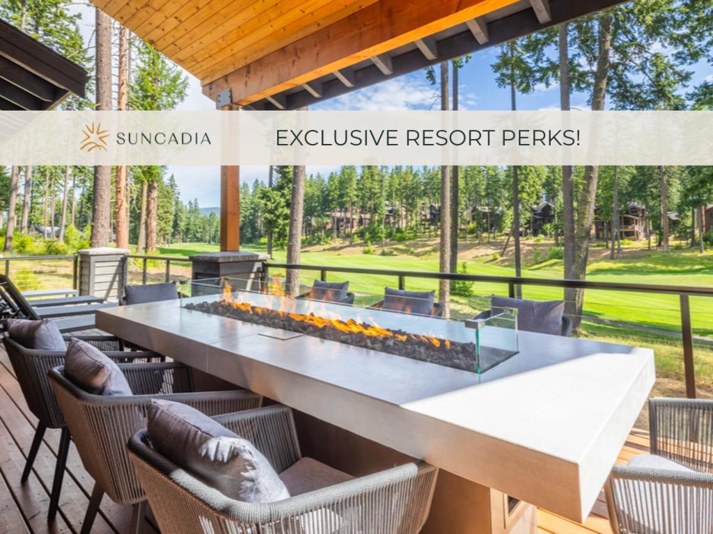 Suncadia 4 Bdrm Home with Hot Tub Overlooking Golf Course, Cle Elum