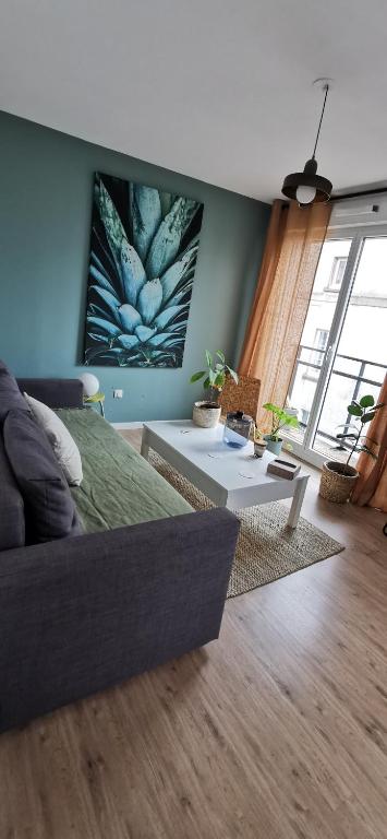 Appart T2 l'île de Nantes avec parking privé - 5