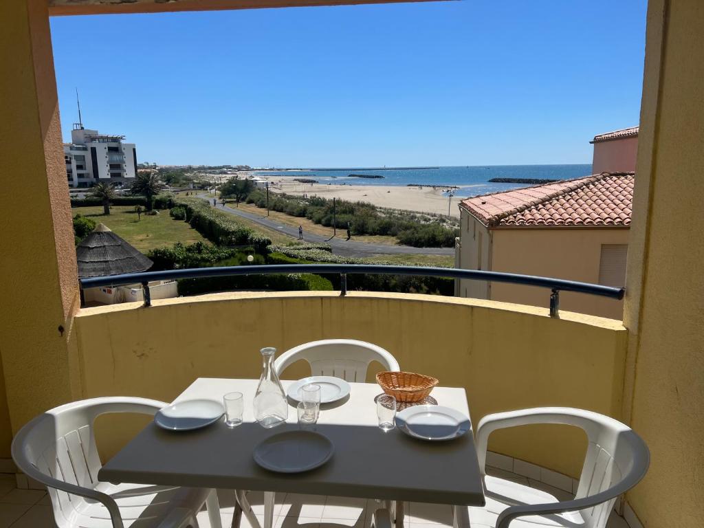 SAVANNA BEACH I Agréable T2 avec belle vue mer piscine Rochelongue Cap d'Agde - 2