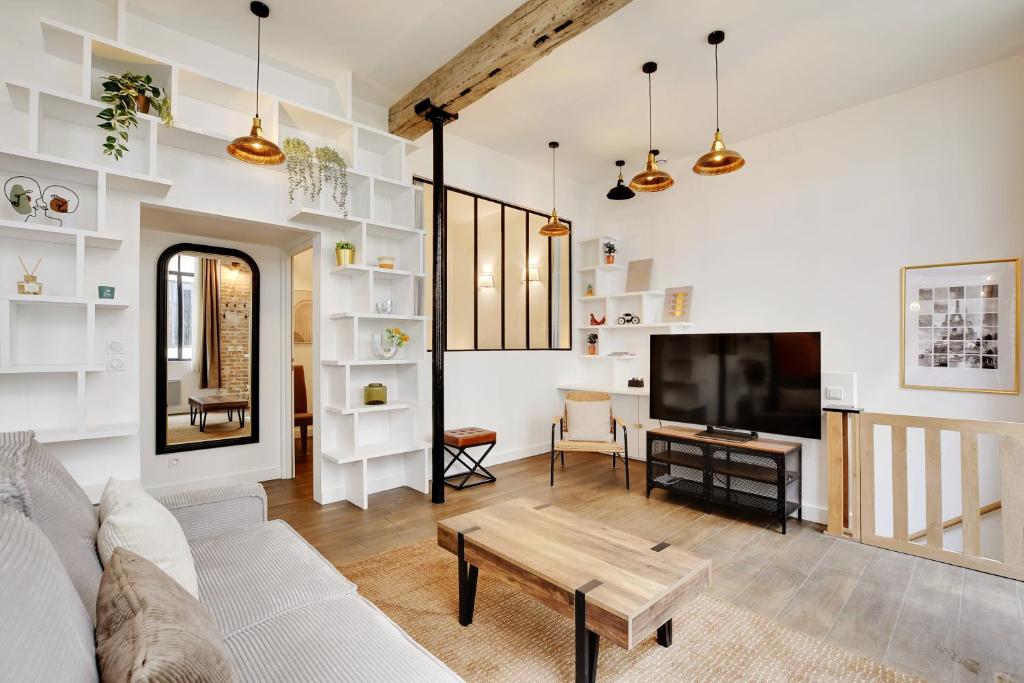 Magnifique loft 6P proche Bastille - 3