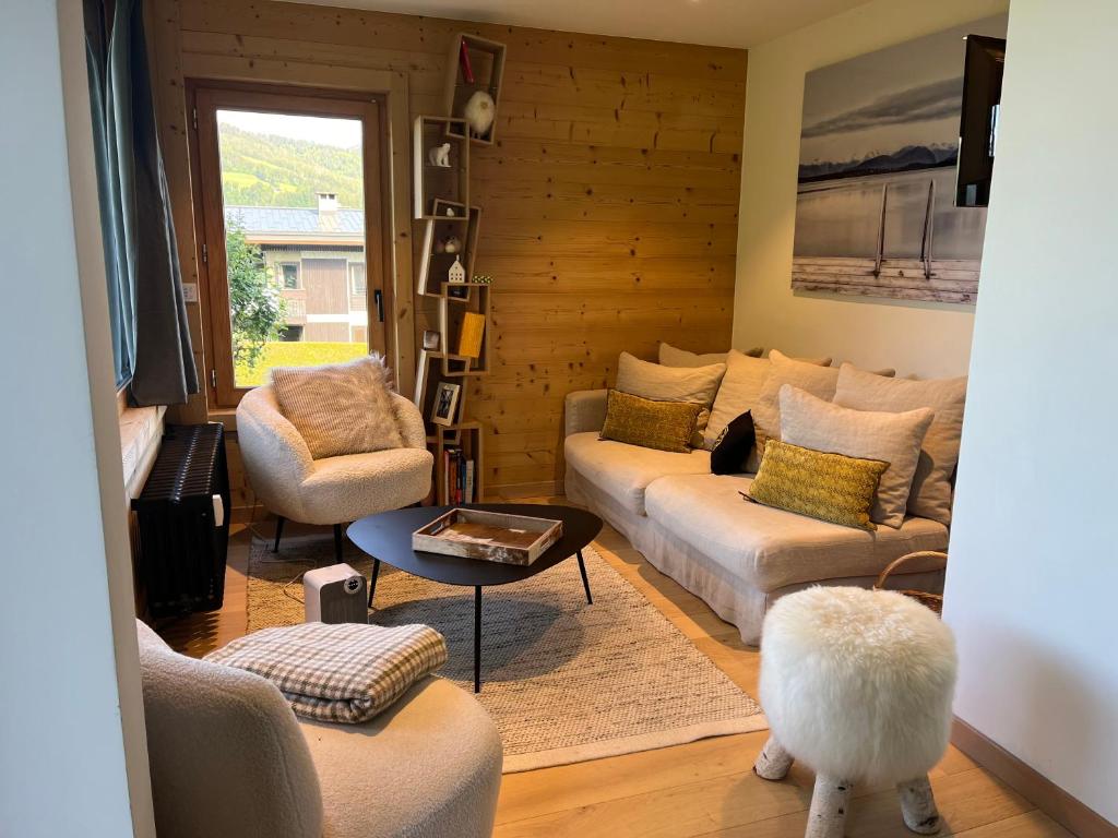 Appartement rez de jardin Megeve - 1