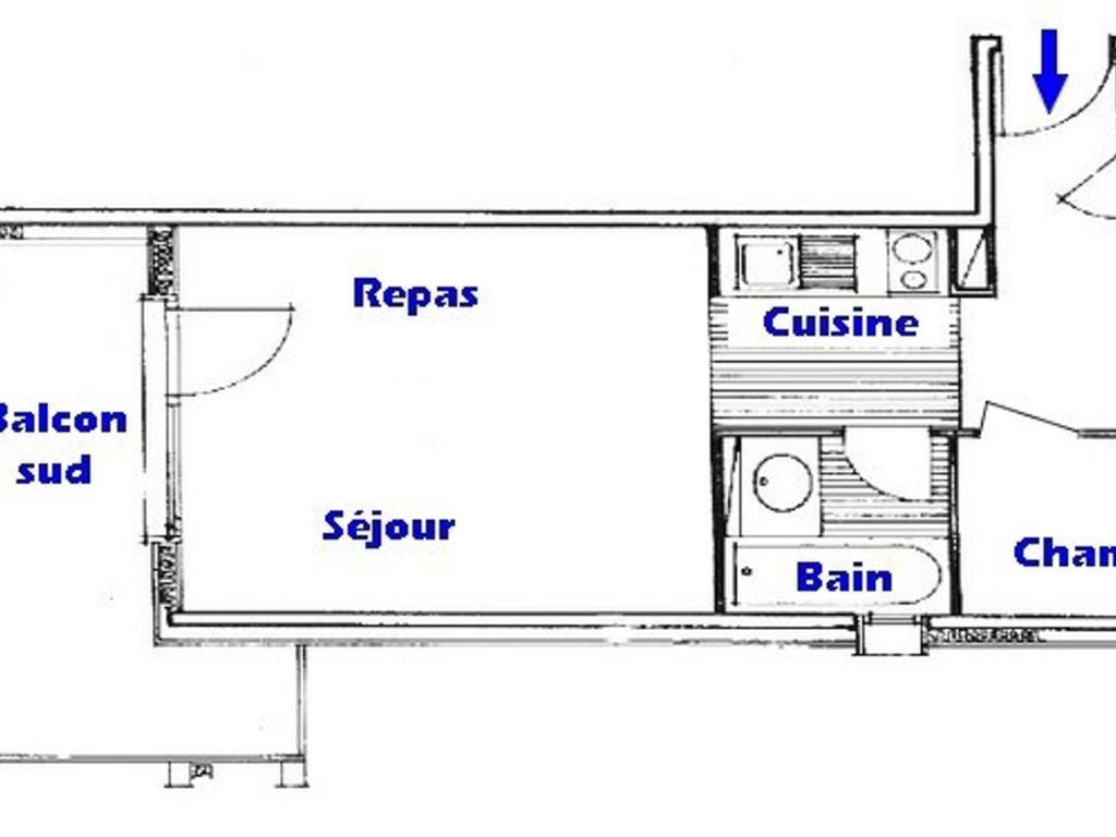 Les Saisies - Appart 2 Pièces Cabine 5 Pers, Animaux Ok - 2