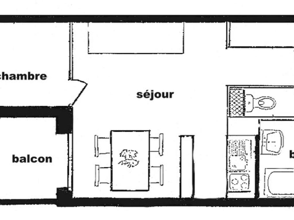 Appartement cosy 2 pièces, 5 pers, Les Saisies - FR-1-293-287 - 2