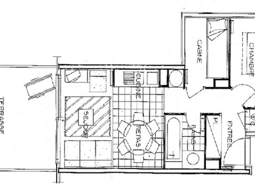 Appartement Les Saisies 6 pers avec terrasse - 2
