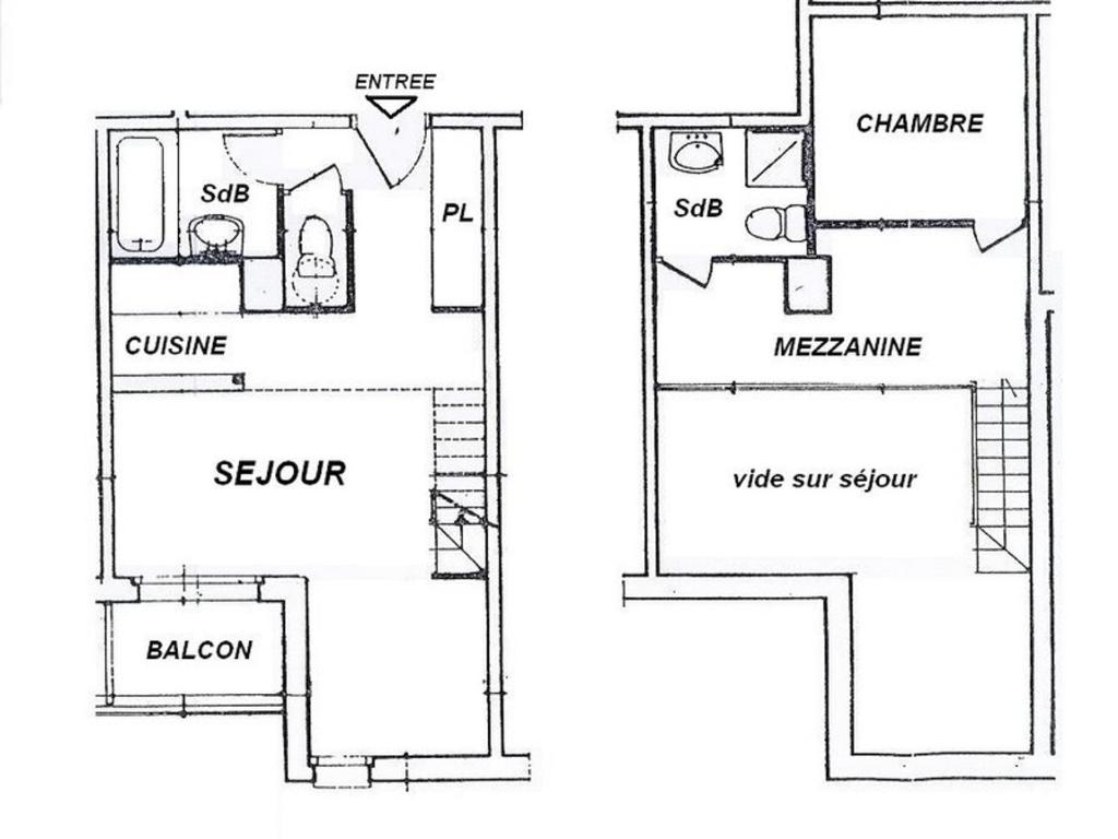 Appartement 2 pièces mezzanine, 6 couchages, vue montagnes, Les Saisies - FR-1-293-75 - 2