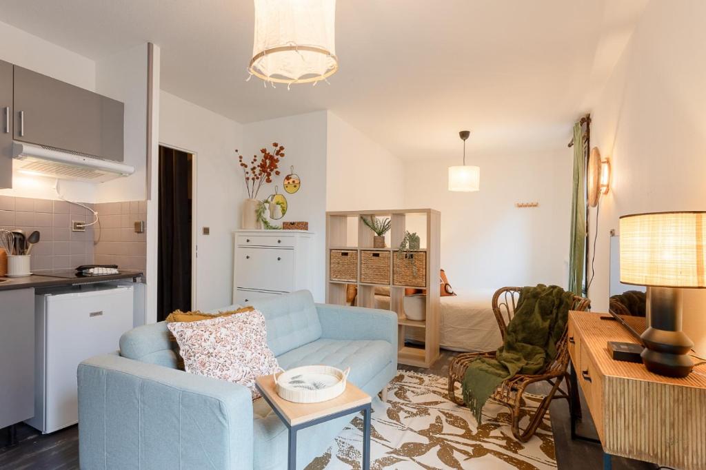 Le Baudis - Grand Studio avec coin nuit et parking, Toulouse