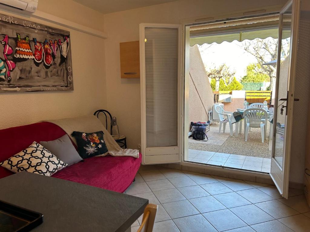 Joli T2 Climatisé avec Cour Privée et Parking, à 500m Plage et Port - Saint Cyprien - FR-1-793-2 - 3