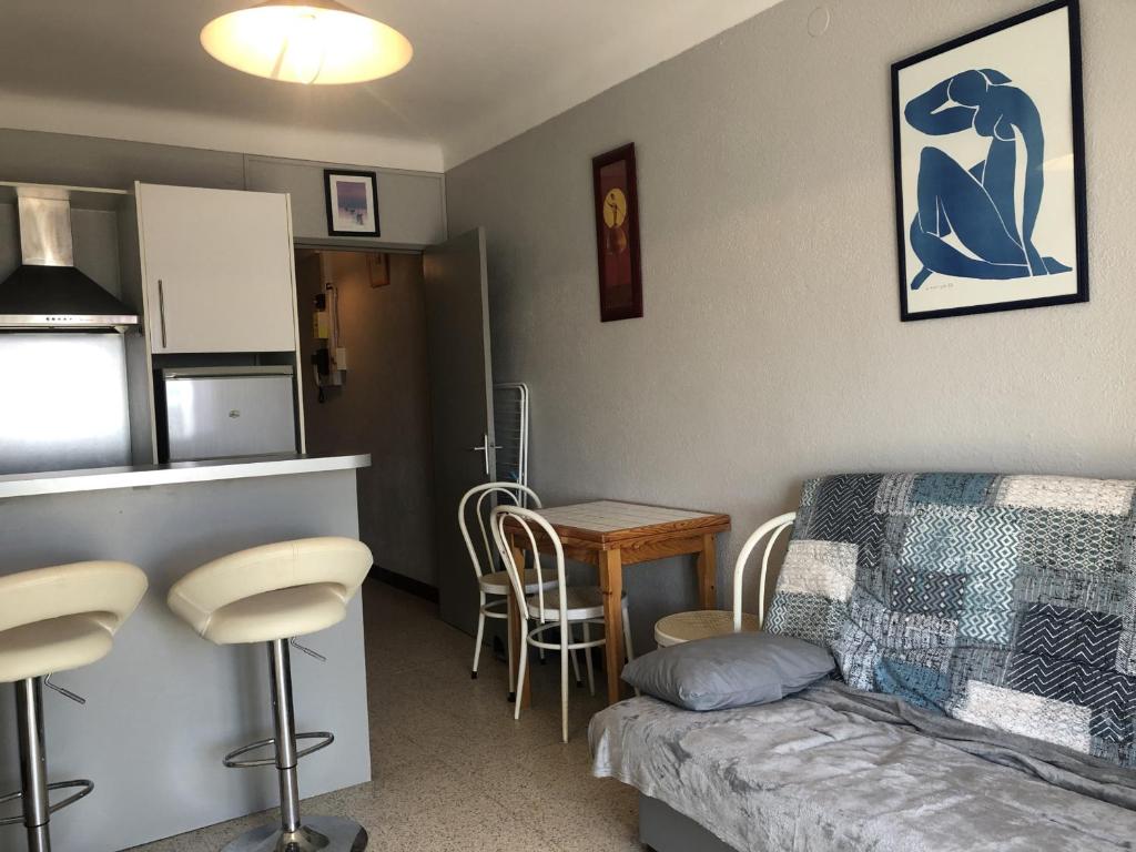 Studio Cabine Climat. 4P, Proche Plage, Animaux OK - FR-1-793-23 - 4