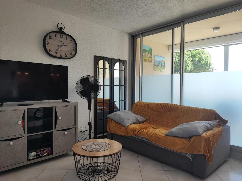 Studio spacieux à Gruissan - Parking - Vue port - Proche plage - FR-1-796-29 - 4