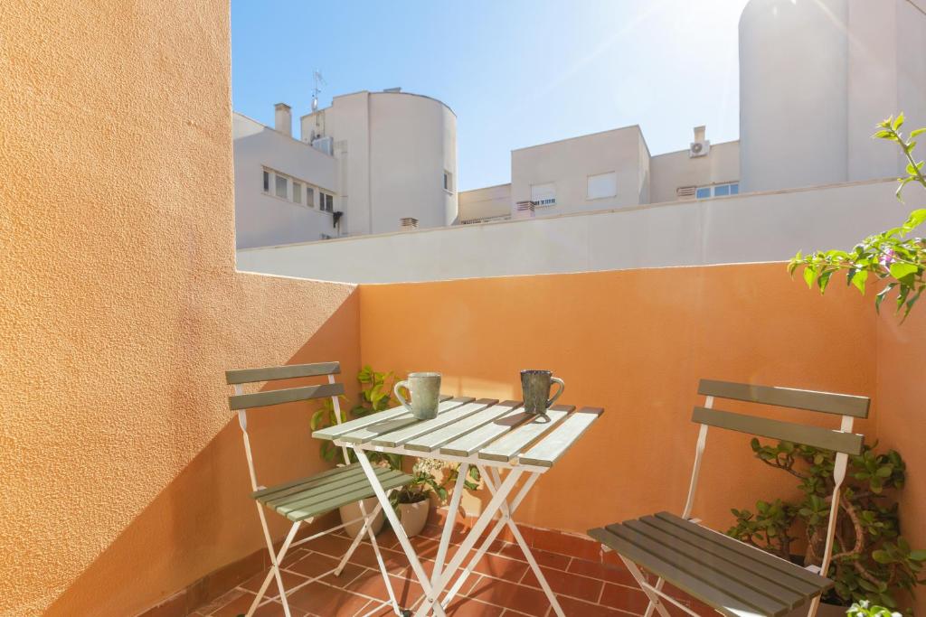 Balcones de la Goleta - Nice apartment with two terraces, Малага