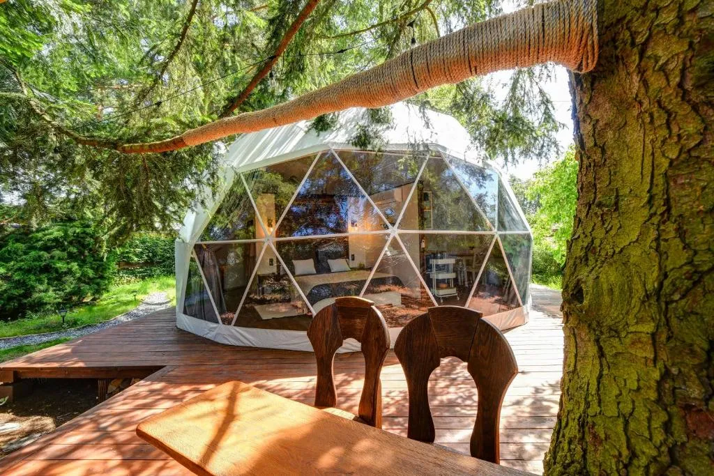 Tiché místo Glamping，位于斯拉皮的酒店