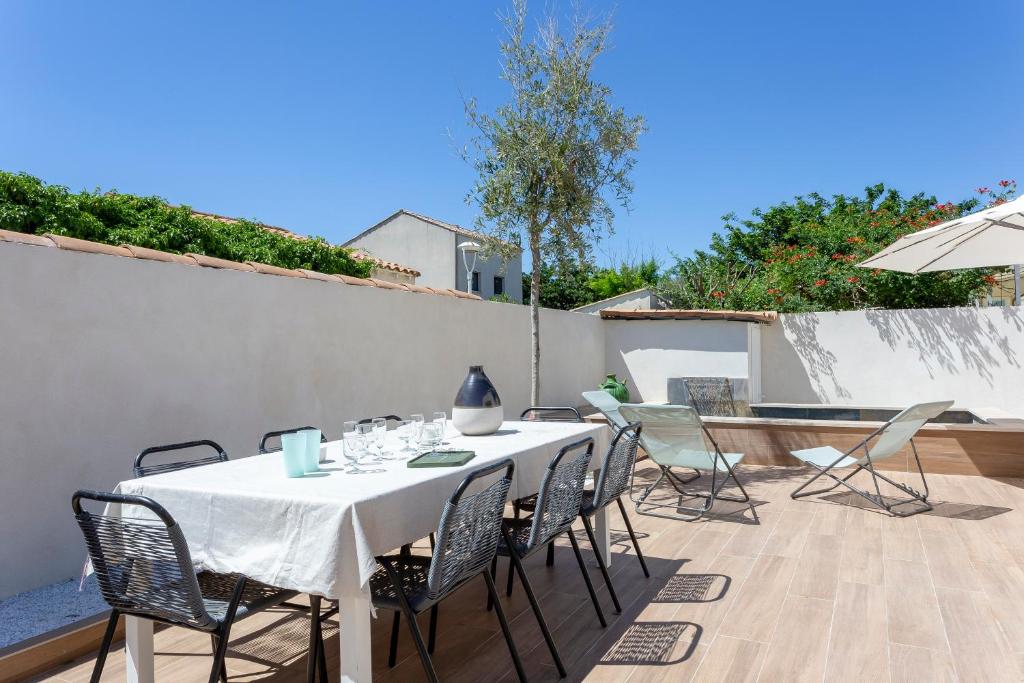 Chez Misha - Sublime maison climatisée à 100m des plages de Carnon - 5