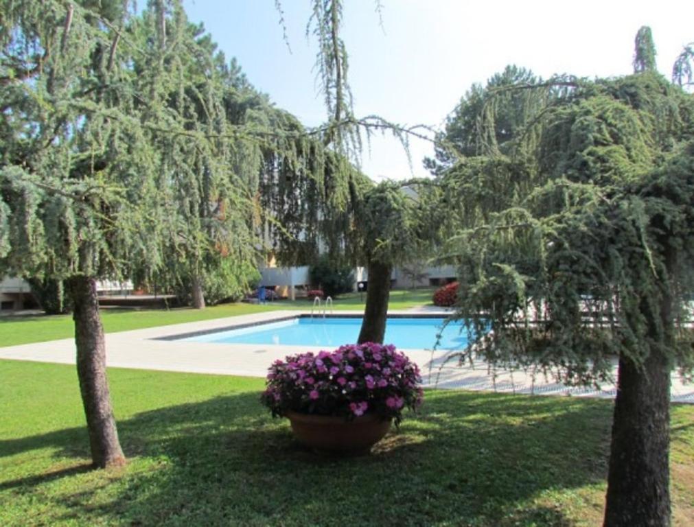 Flat with patio overlooking the pool - 2