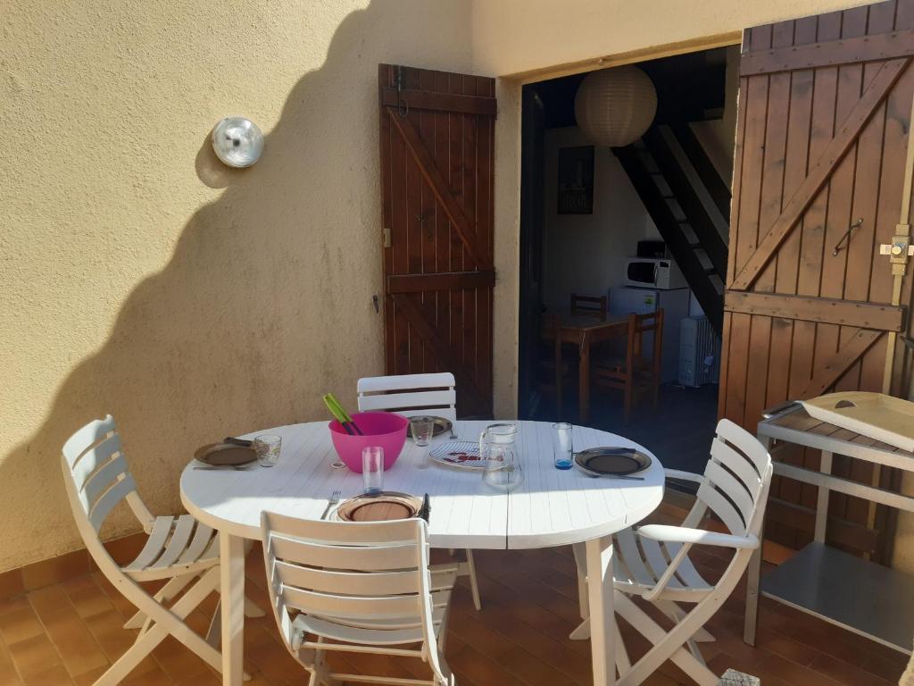 Moderne T2 Mezzanine - 6 Pers. Près Plage et Port, Parking Privé, 36m², Terrasse - Port Leucate - FR-1-798-7 - 2