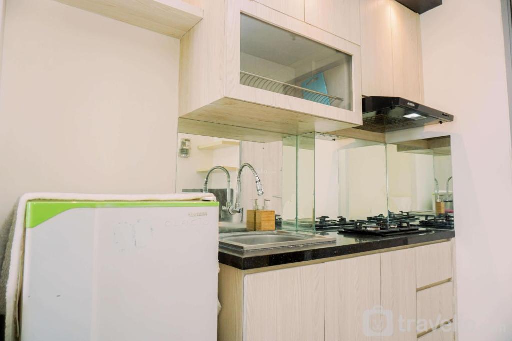 Minimalist Studio at Akasa Pure Living BSD Apartment By Travelio, Tangerang