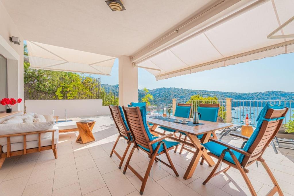 Ferienhaus in Port De Sller mit privatem Pool und Traumblick auf den Hafen und das Meer, Port de Sóller