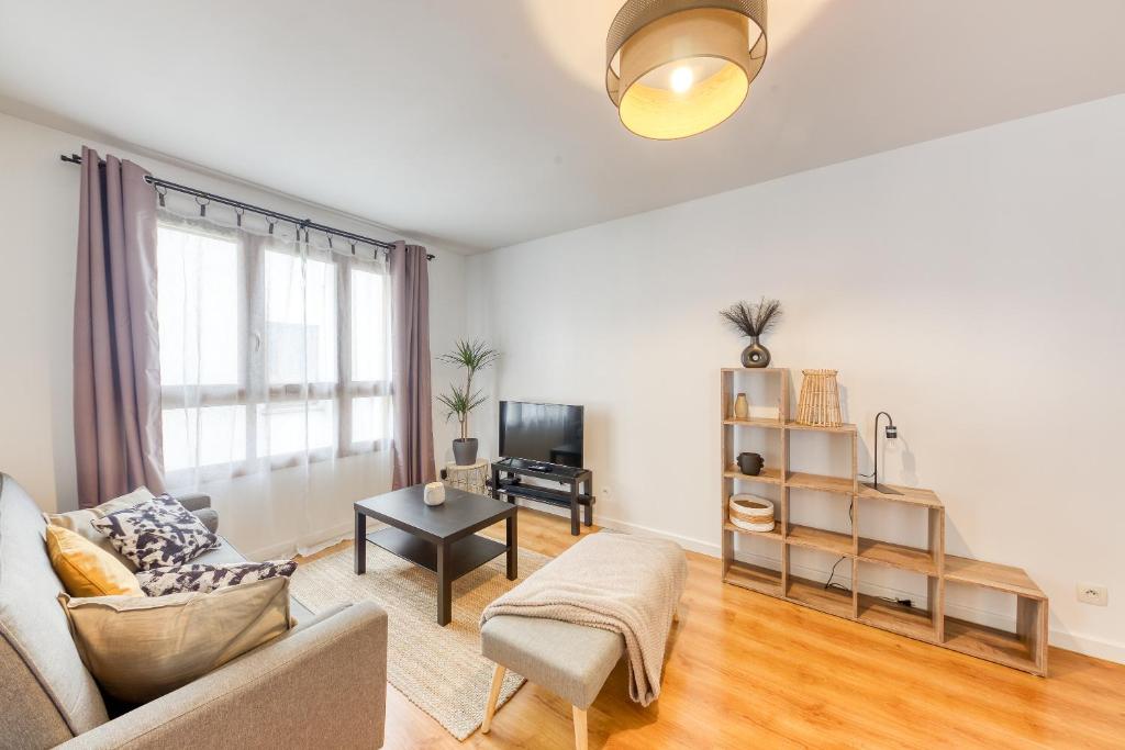 Appartement Cosy & Moderne 2 chambres - 4