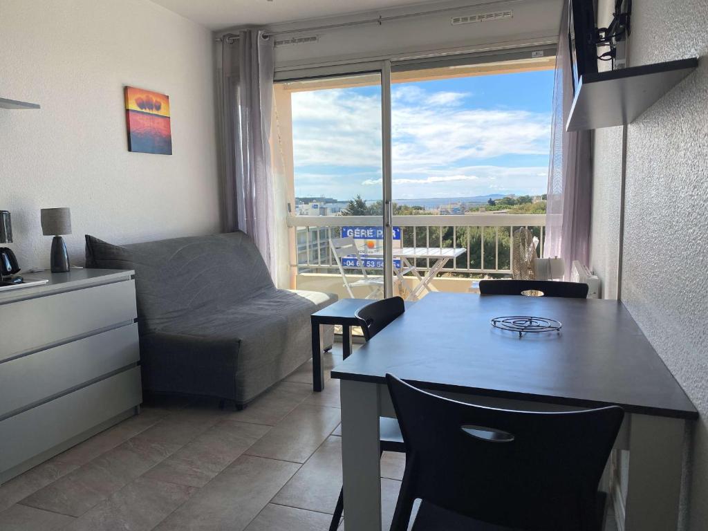 T1 équipé avec balcon et belle vue à Balaruc-les-Bains - FR-1-553-98 - 2