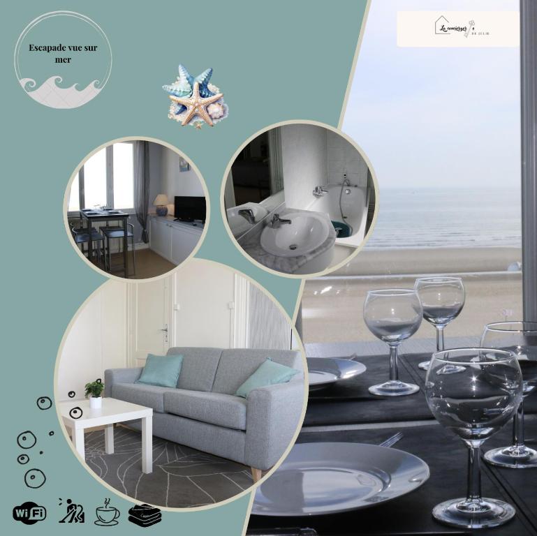 Escapade vue sur mer, Dunkerque