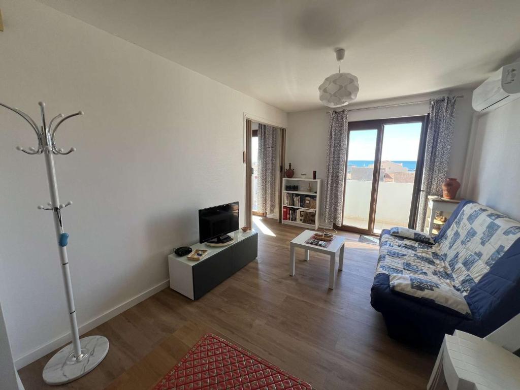 T2 avec climatisation, balcon vue mer, 250m de la plage - FR-1-701-83 - 4