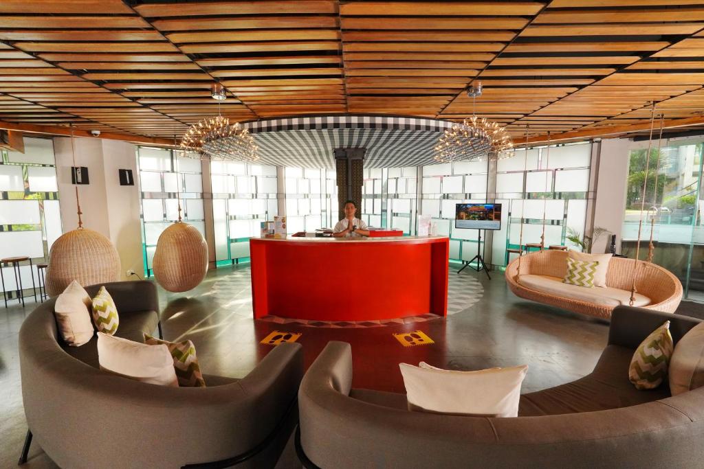 Lobby, FuramaXclusive Ocean Beach Hotel Seminyak in Bali