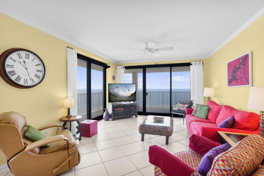 Windward Pointe 1401-Large balcony best views, Orange Beach